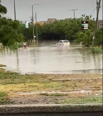 Lluvias en Santa Marta