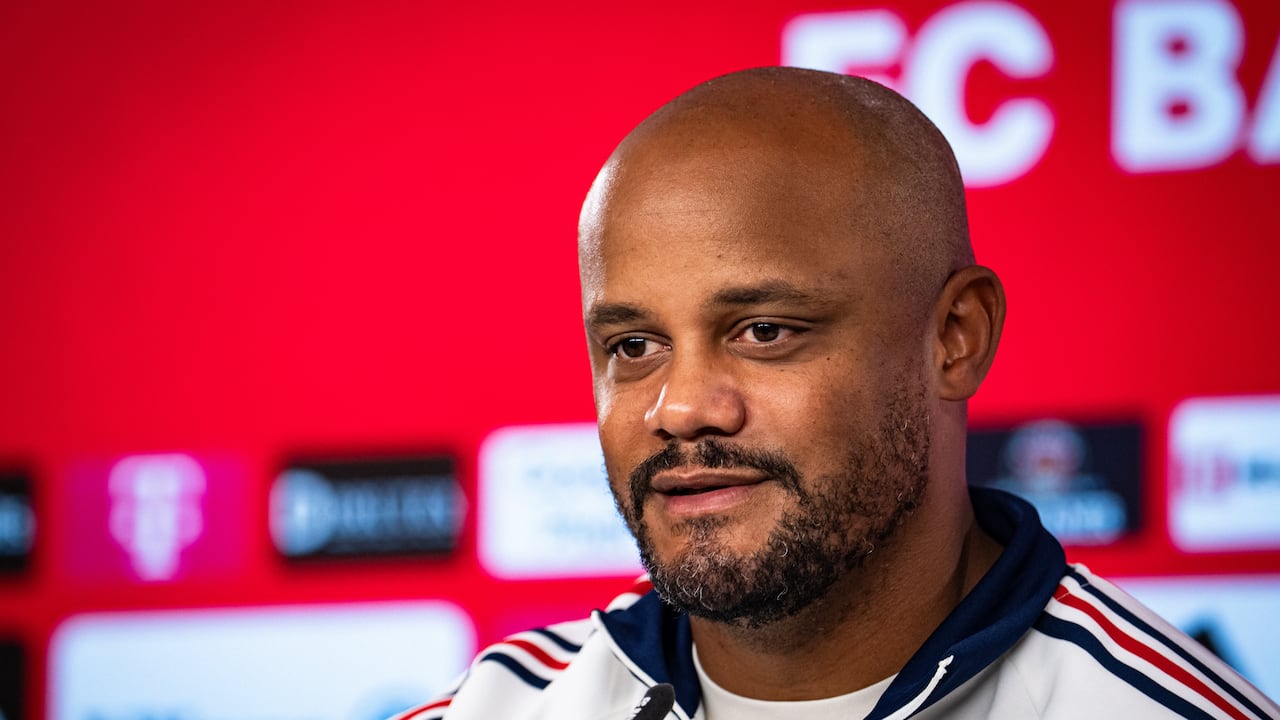 Vincent Kompany, técnico de Luis Díaz en el Bayern Múnich