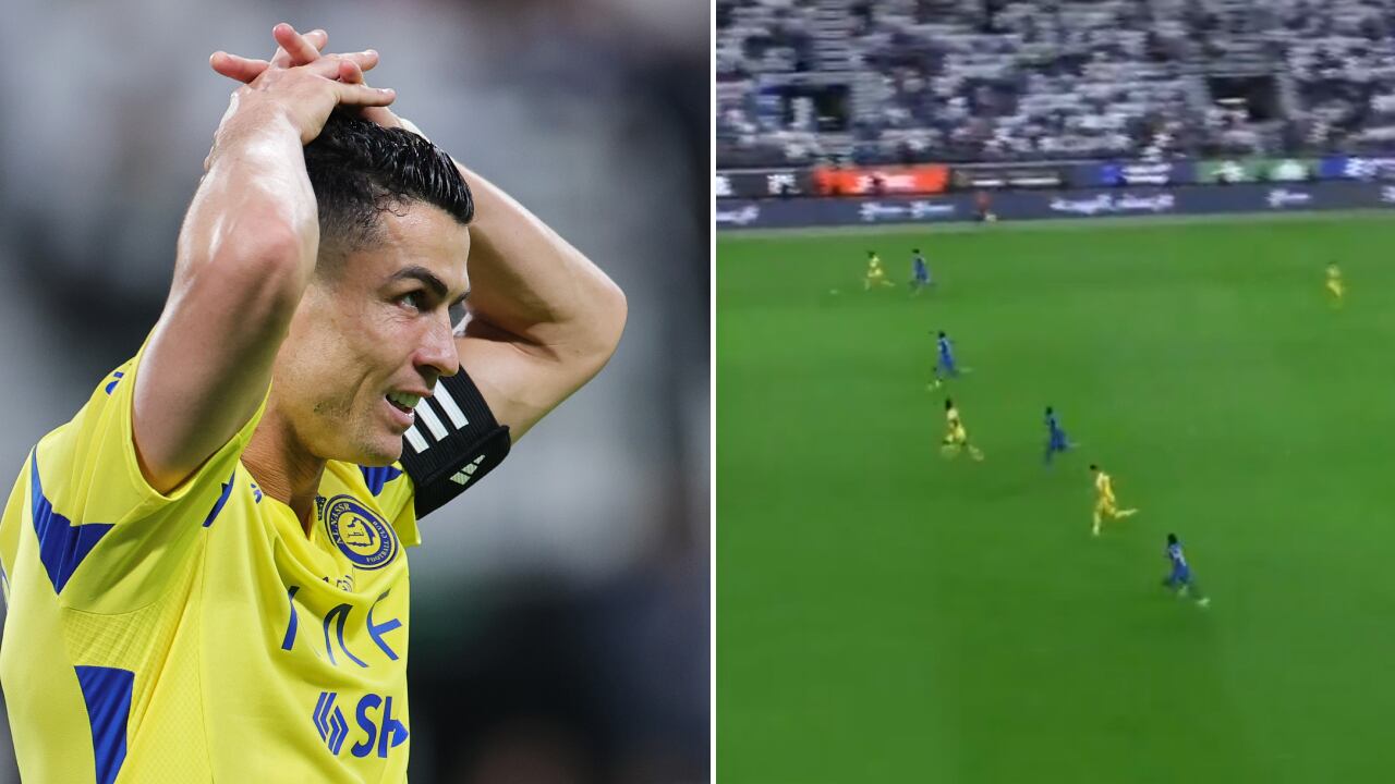 Cristiano Ronaldo se lamentó tras gol desperdiciado por Jhon Jader Durán