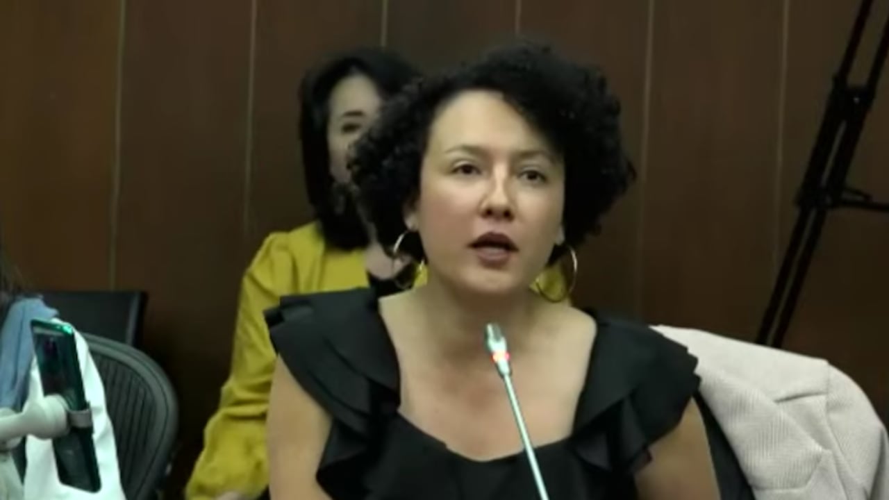 Isabel Cristina Zuleta se opone a que a los congresistas les reduzcan el sueldo.