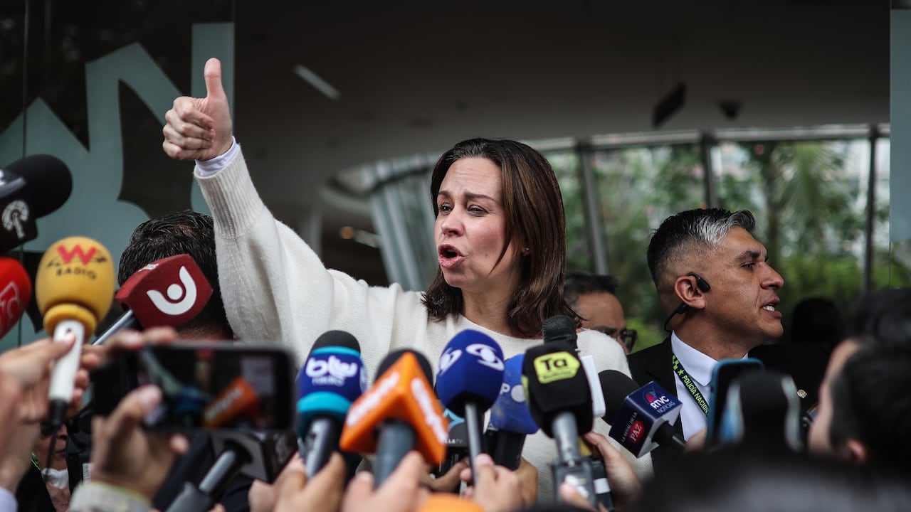 María Claudia Tarazona, esposa de Miguel Uribe Turbay