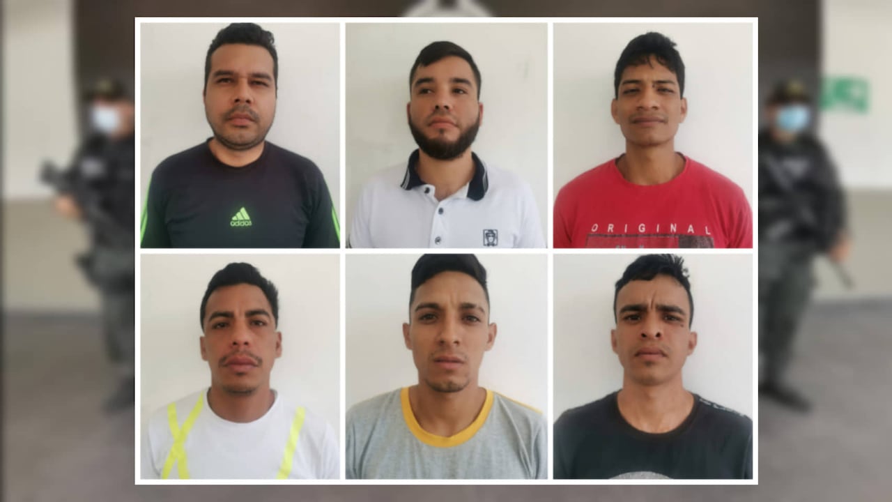 Las capturas se llevaron a cabo en dos partes de la ciudad de Cúcuta.