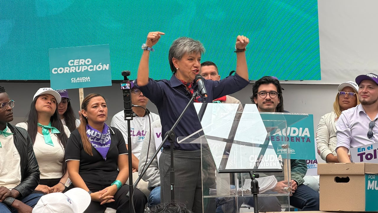 Precandidata a la Presidencia Claudia López.