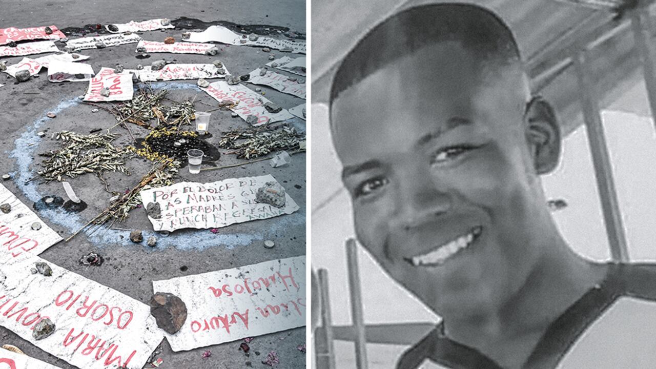 Santiago Moreno tenía 23 años. Su madre dice que quisiera imaginar que murió de otra cosa. Creía que podía cambiar al país con el paro nacional.