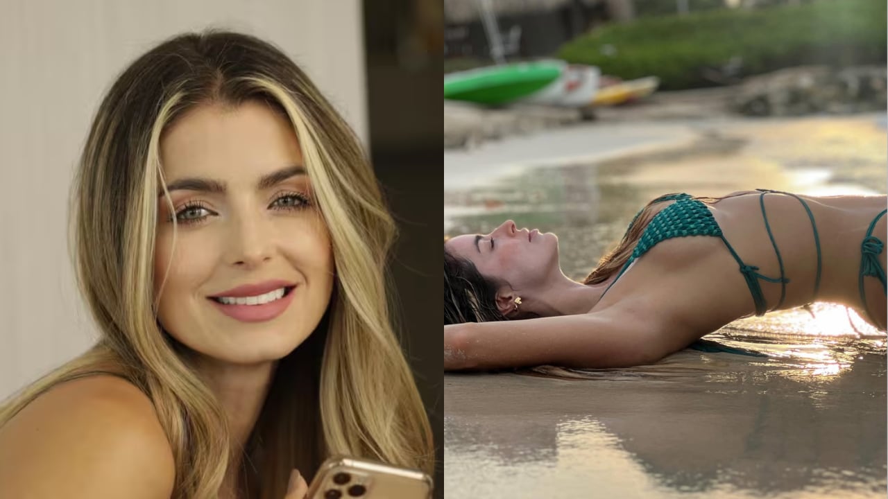 La famosa presentadora celebró su cumpleaños en la playa.