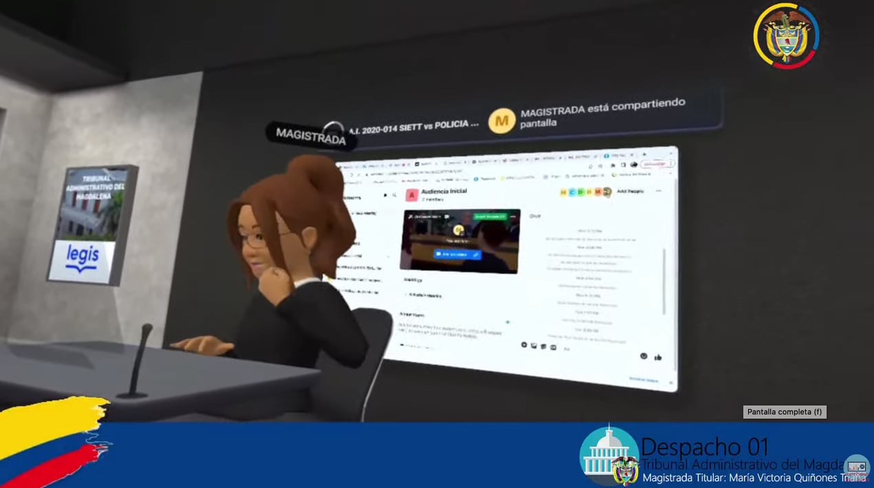 Se trata de la primera audiencia de este tipo en el país.