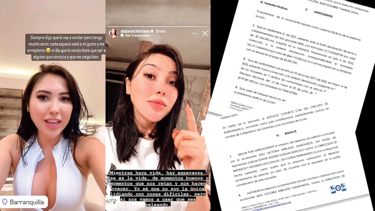 La influencer Aída Victoria Merlano.