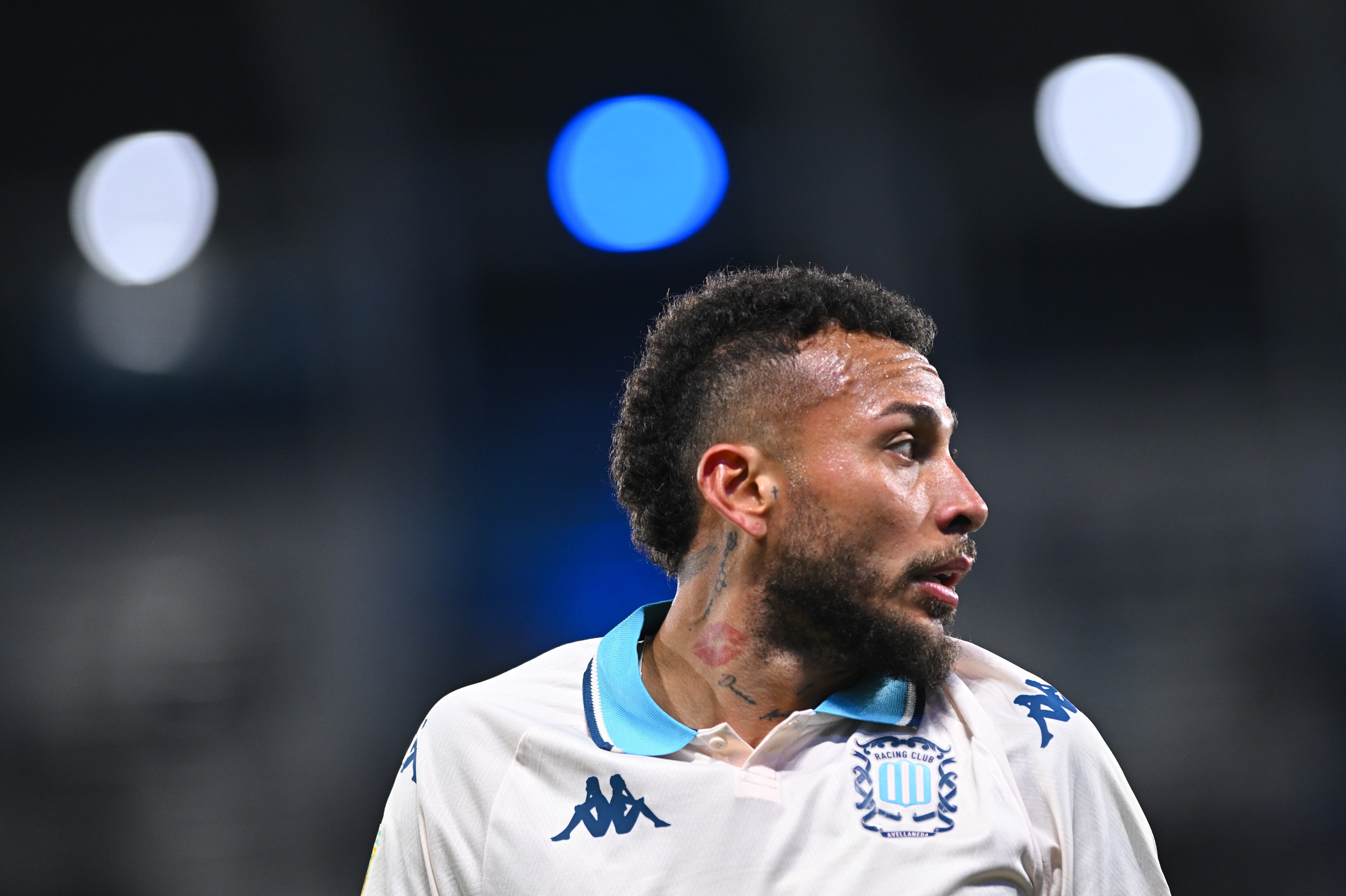 Duván Vergara, colombiano al servicio de Racing Club.