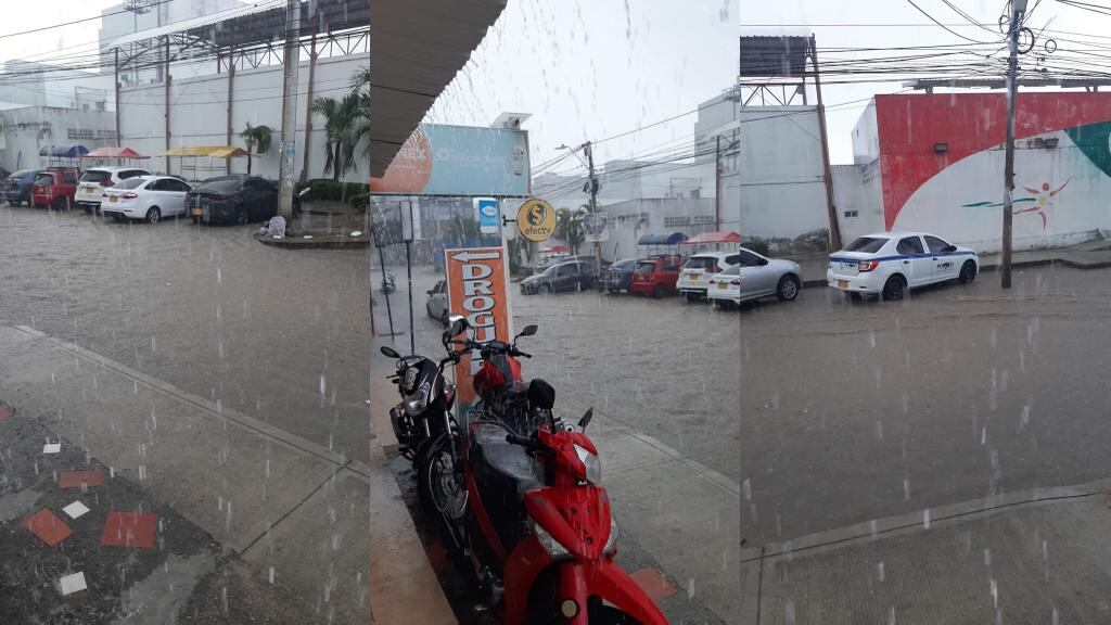 Lluvias en Cartagena
