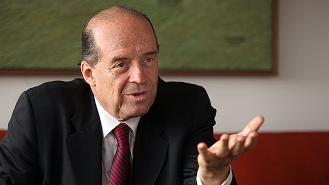 Álvaro Leyva dice que Colombia es el pulmón del mundo. Foto: Juan Carlos Sierra