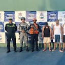 Capturados presuntos integrantes de Los Comandos de Frontera.