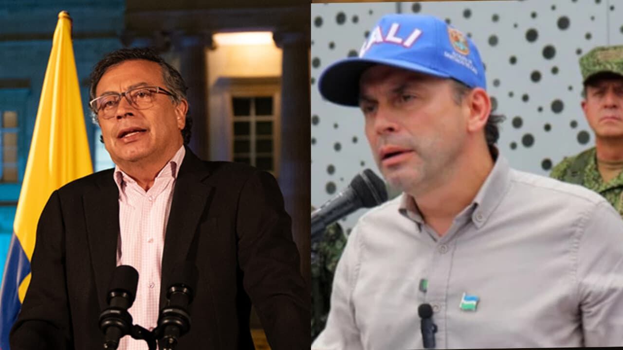 Gustavo Petro y Alejandro Eder.