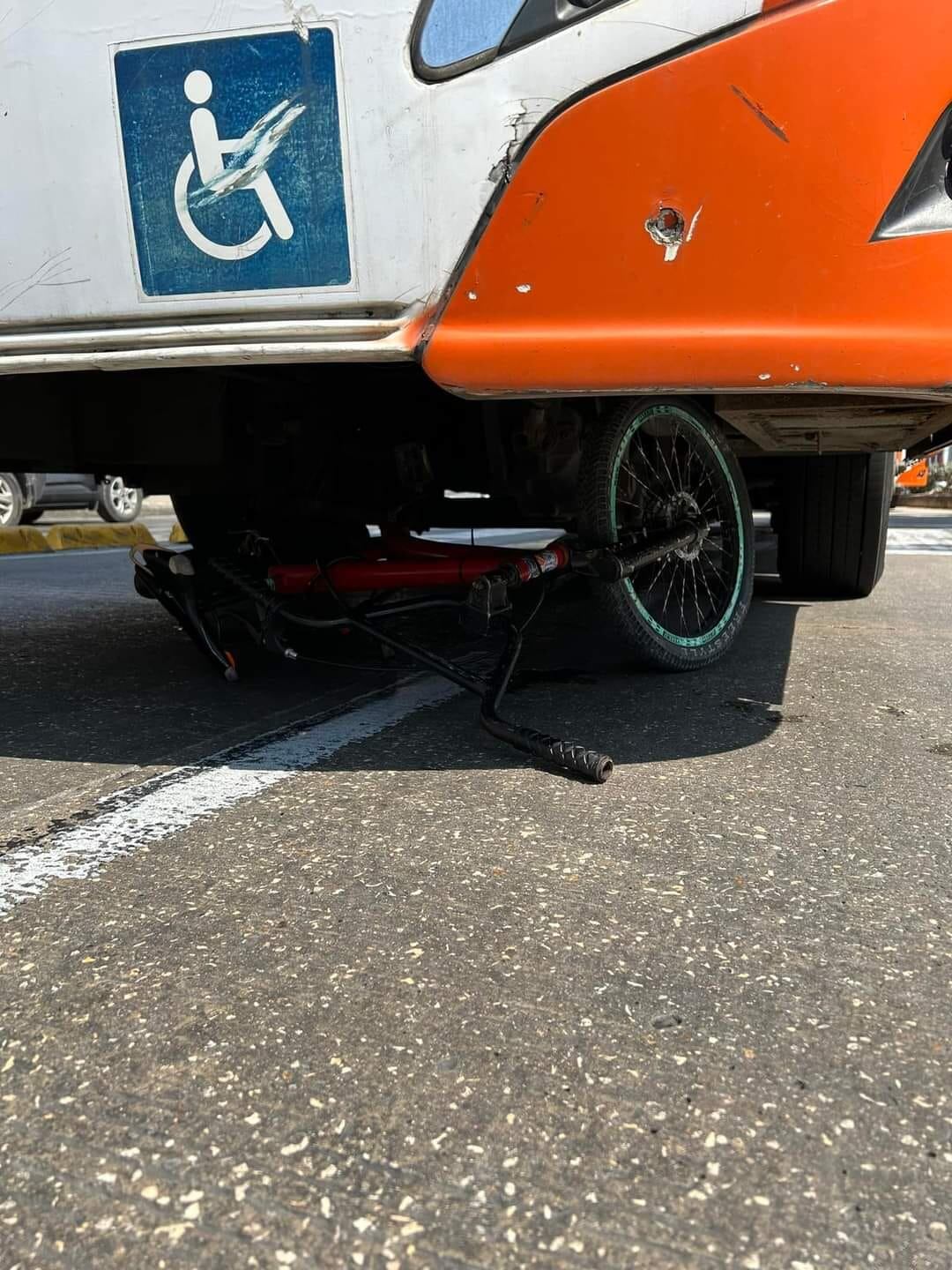 Accidente Transcaribe en Cartagena