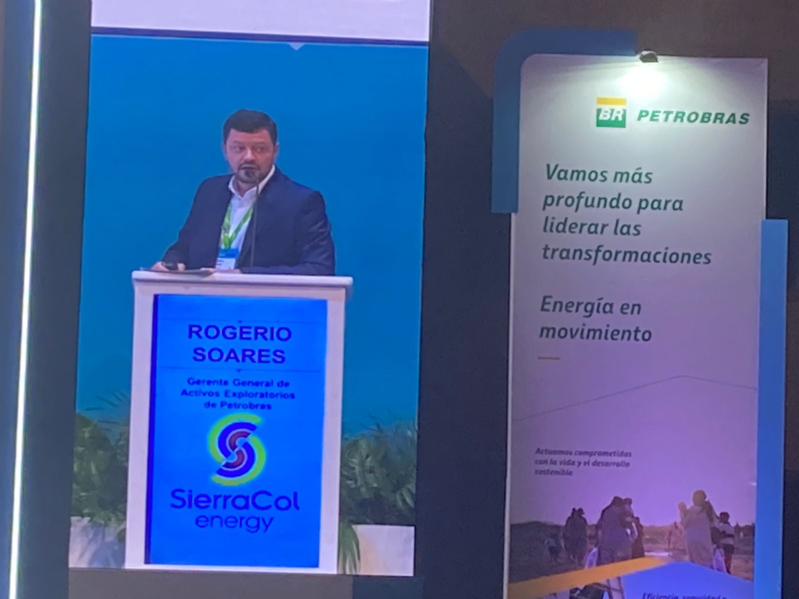 Rogerio Soares, gerente de activos exploratorios de Petrobras