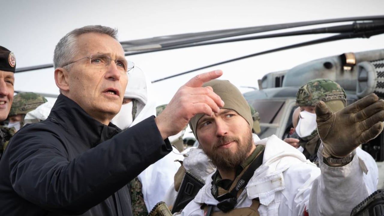 Jens Stoltenberg advierte sobre importancia de que la OTAN aumente su operación en el Ártico.