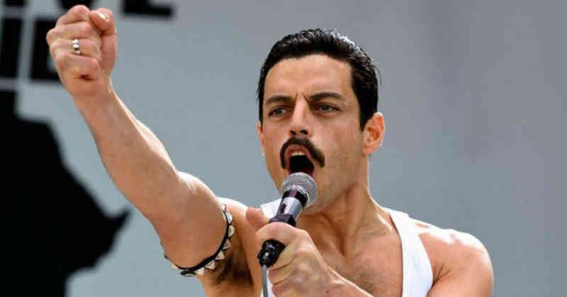 Rami Malek interpreta a Freddie Mercury en 'Bohemian Rhapsody'.