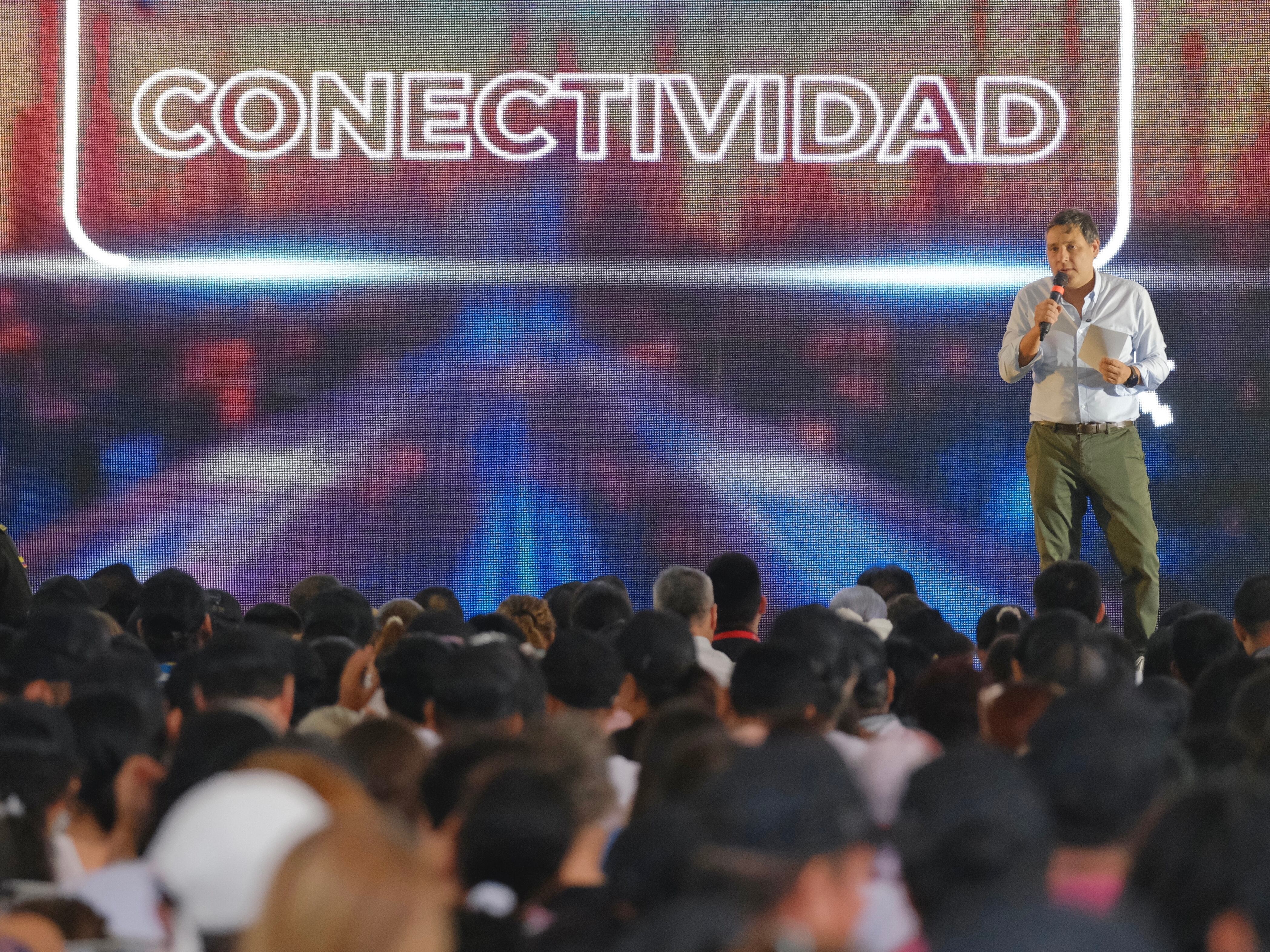 Mauricio Lizcano, ministro TIC.