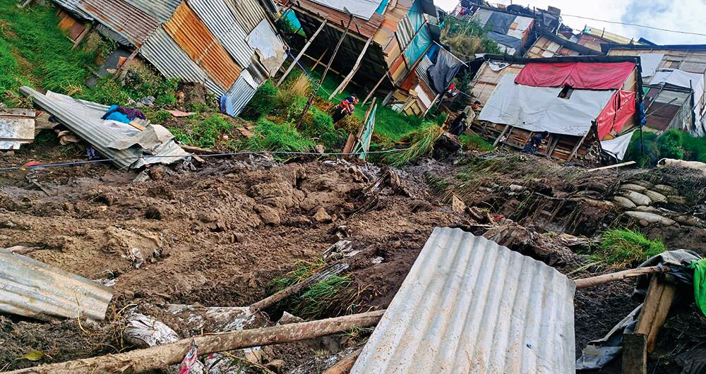 Las lluvias y la alta velocidad se están convirtiendo en un factor aterrador de riesgo. 
