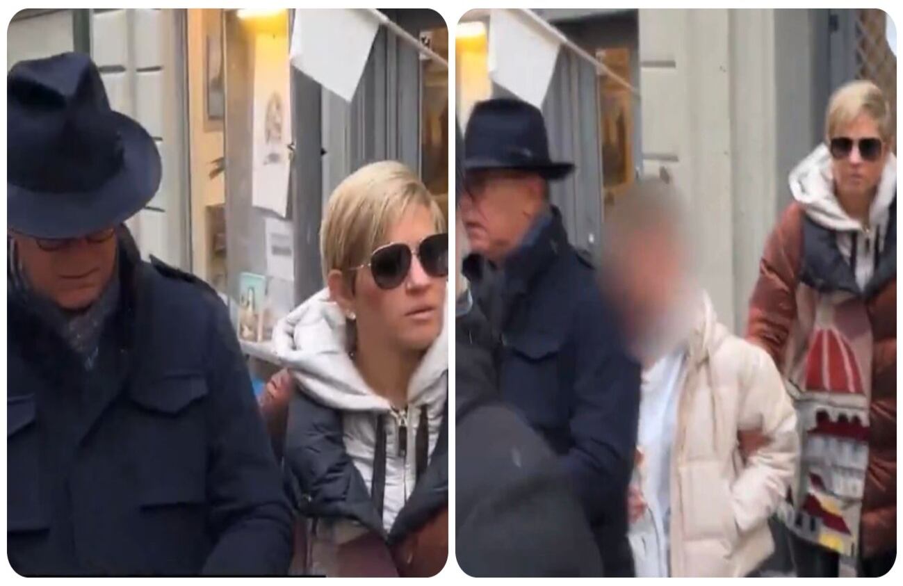 Verónica Alcocer junto a Manuel Grau