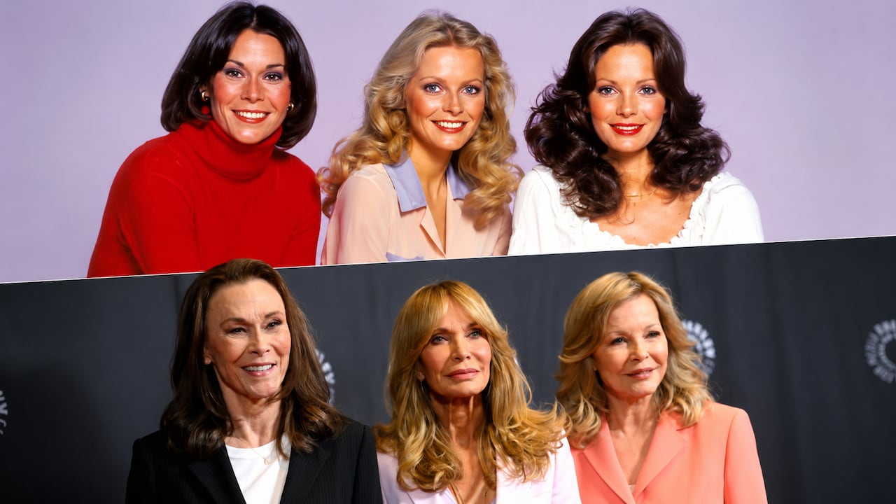 Kate Jackson, Jaclyn Smith y Cheryl Ladd son las tres "ángeles" que siguen siendo amigas tras 50 años del estreno de la serie.