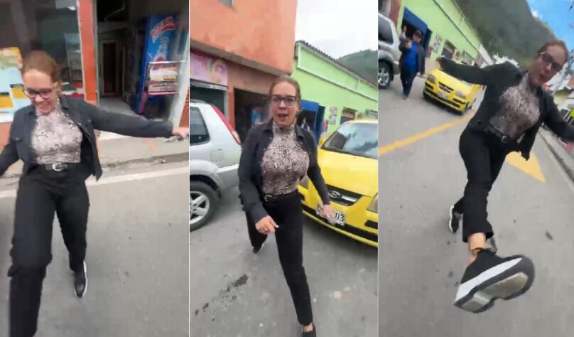 A patadas se enfrentó una excomisaria de familia investigada por millonarias estafas en Norte de Santander