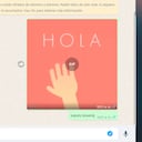 Existe un método para mandar textos al revés en WhatsApp.