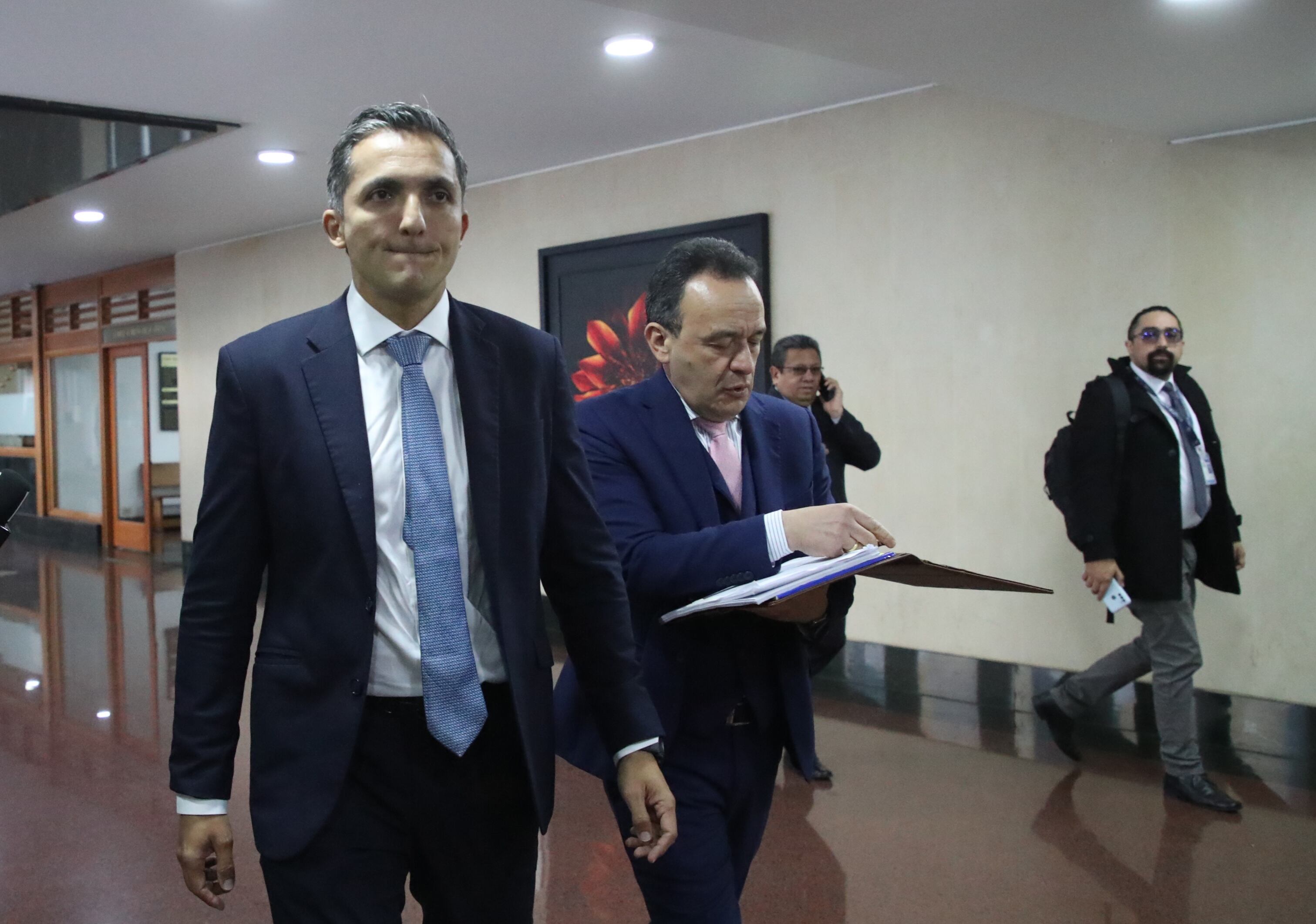 Senador Juan Pablo Gallo rinde indagatoria en la Sala de Instrucción de la Corte Suprema de Justicia