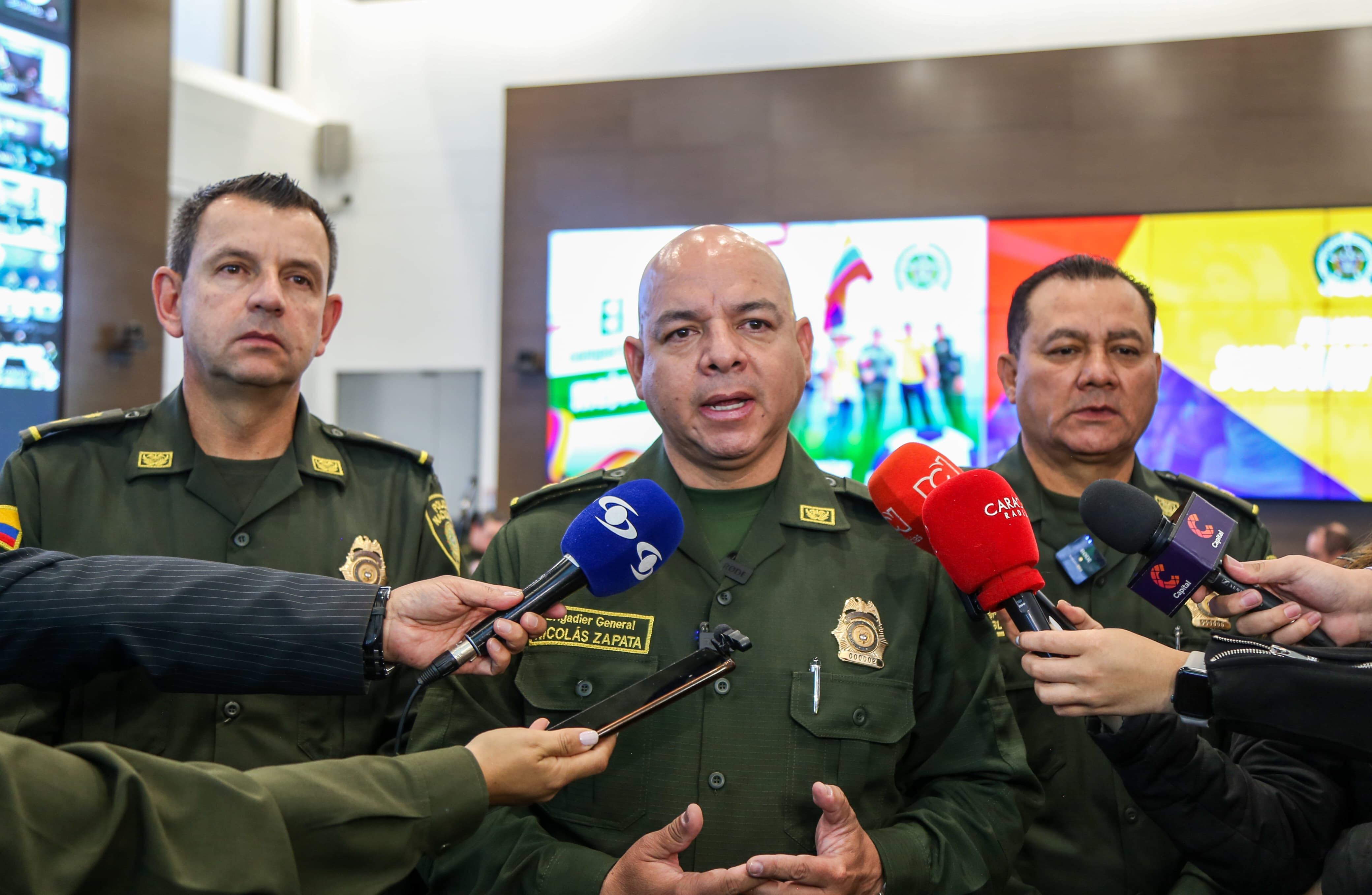 Reporte de la Policía sobre lo sucedido en materia de orden público durante el partido y después