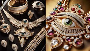 Ojo de Horus en las joyas.