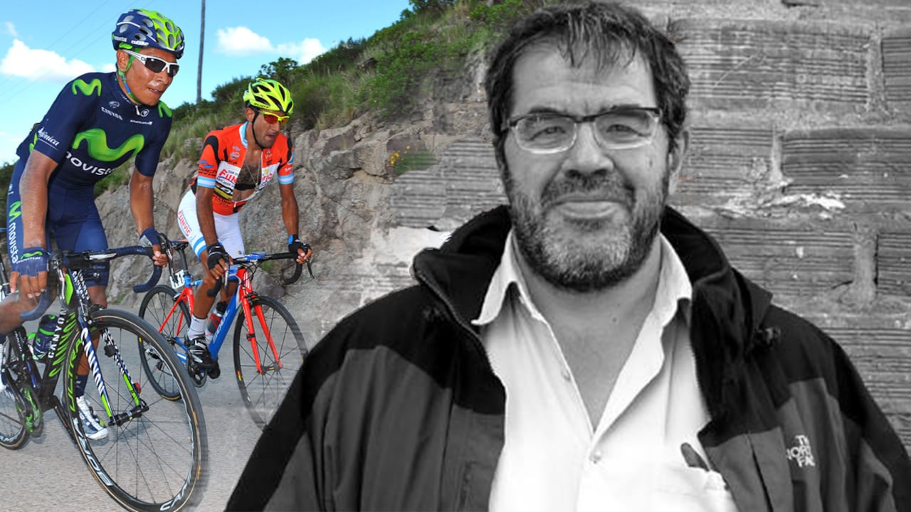 Carlos Arribas es un periodista deportivo de El País de España. Ha cubierto todos los Tours de Francia desde 1995.