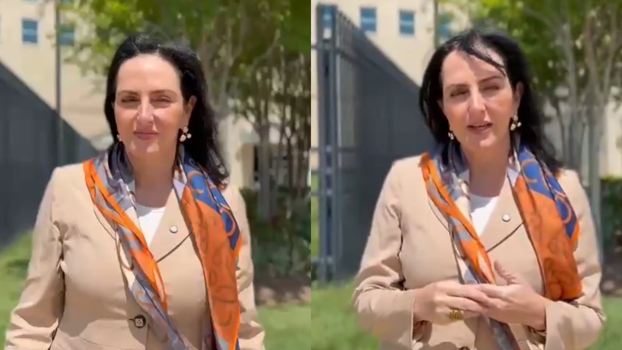 María Fernanda Cabal en El Pentágono.