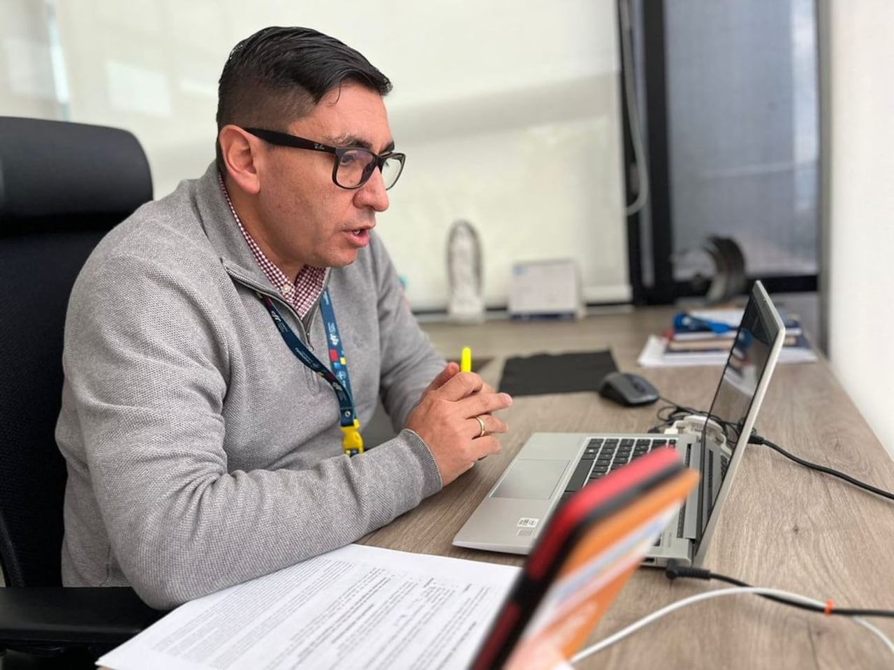 Andrés Díaz, gerente Empresa Férrea Regional