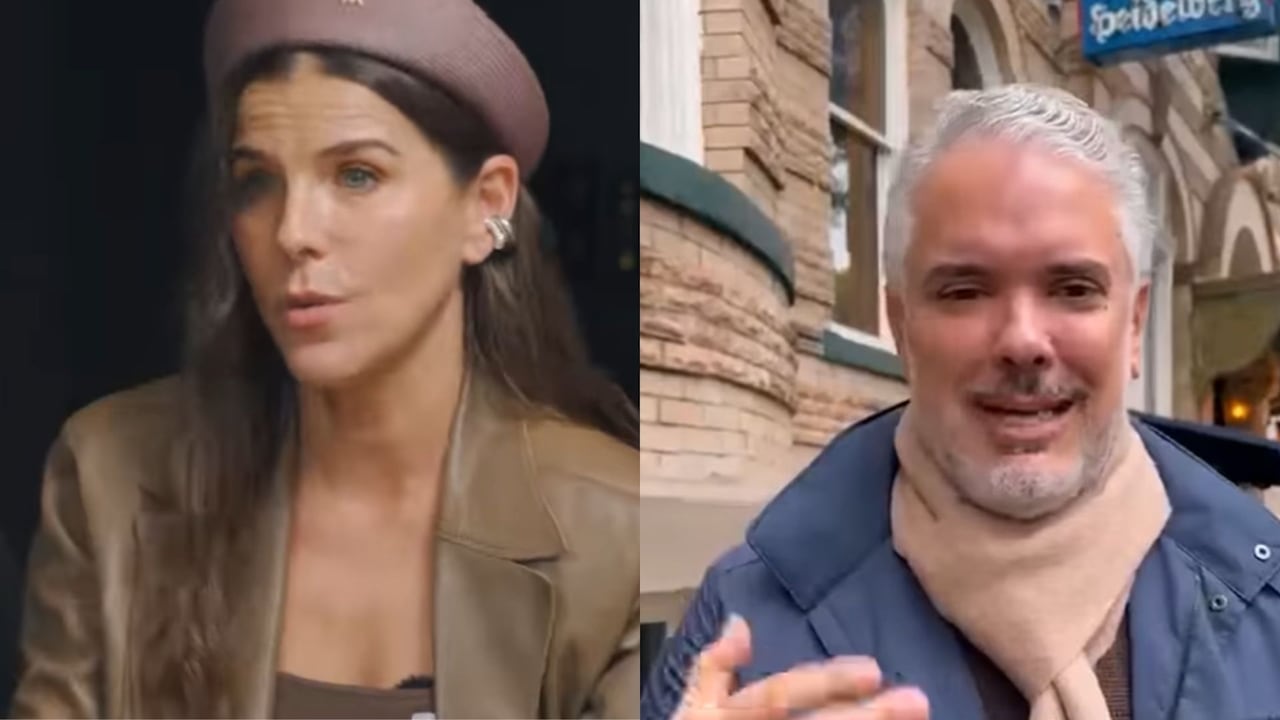 María Fernanda Yepes e Iván Duque.