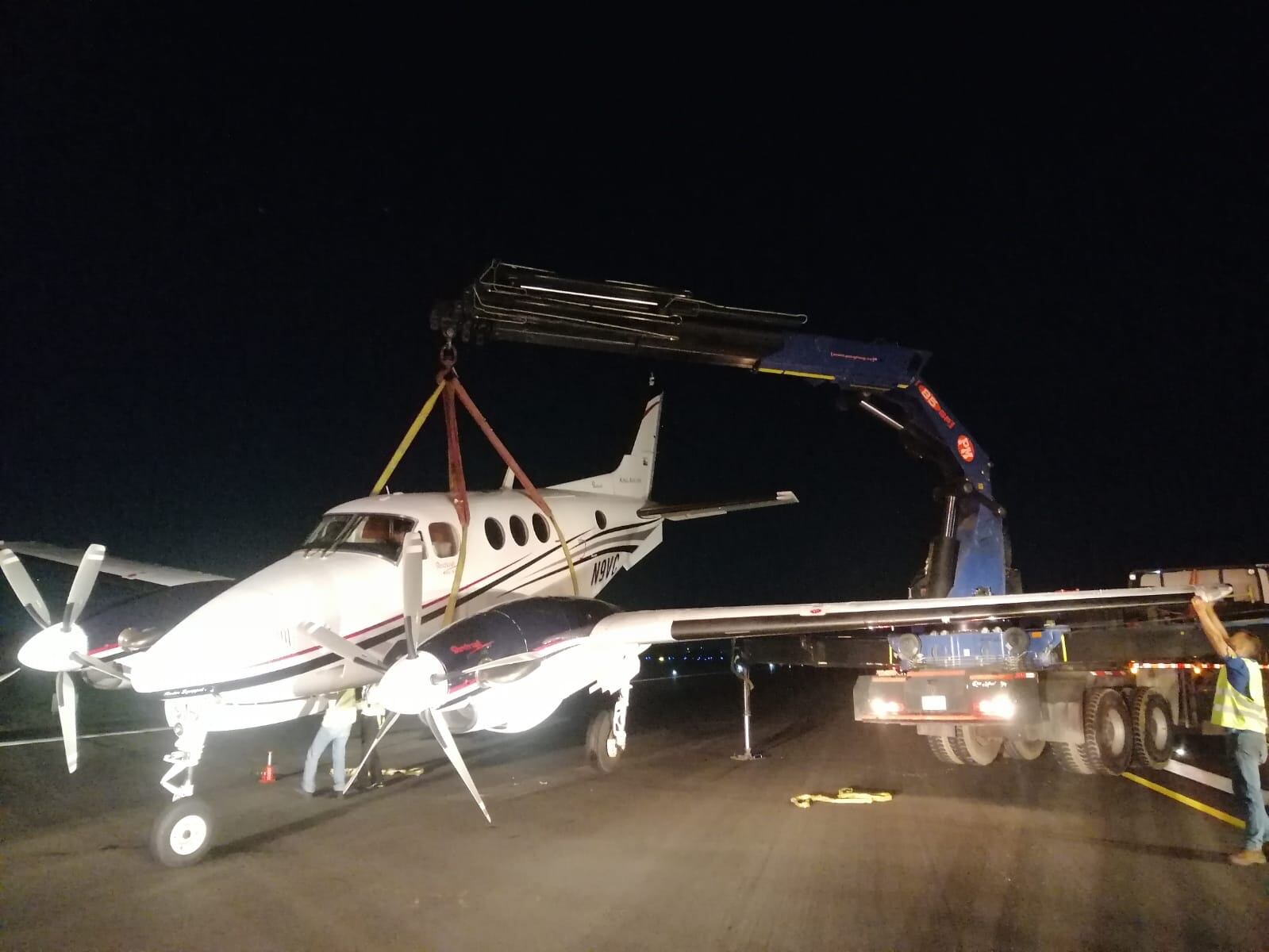 En la pista no se presentaron afectaciones.