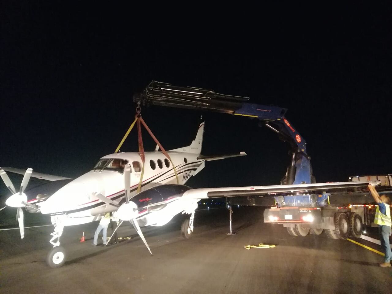 En la pista no se presentaron afectaciones.