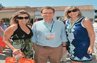 Vicky Turbay, Lindsay Croisdale-Appleby y Carmen Otero.