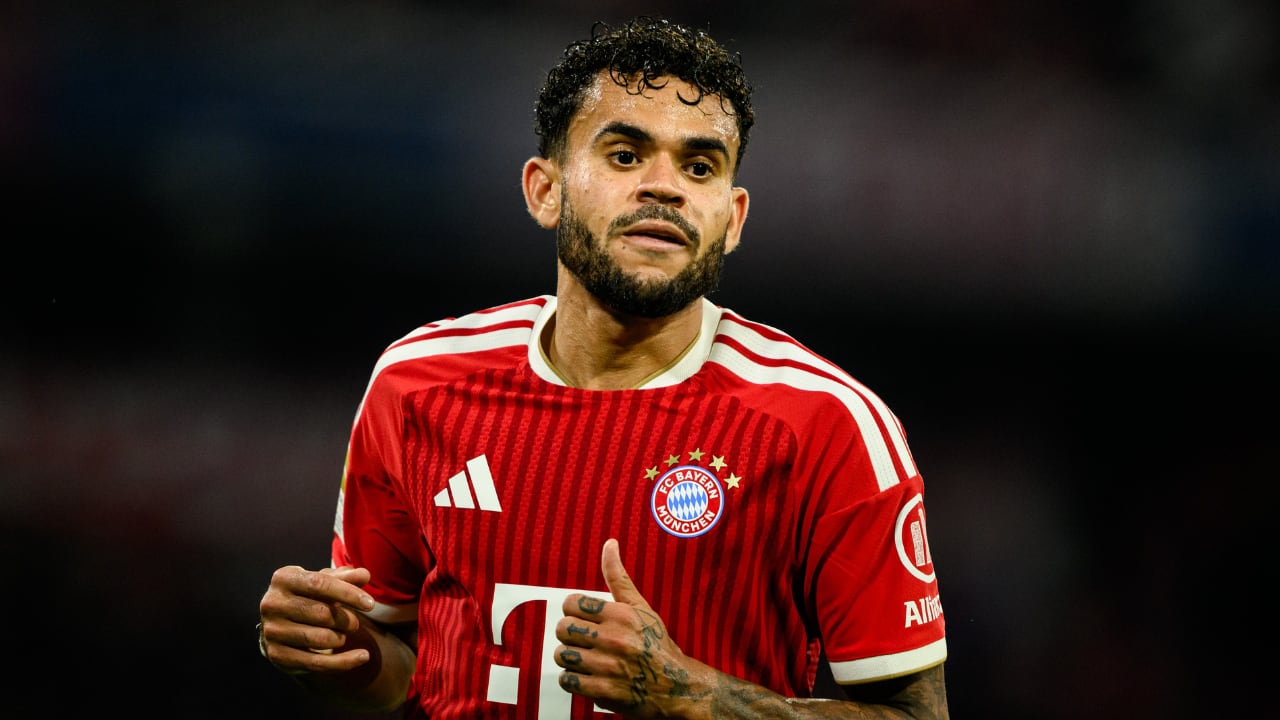 Luis Díaz, colombiano de 29 años al servicio del Bayern Múnich.