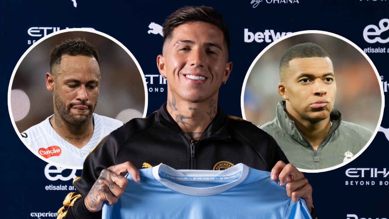 Enzo Fernández se trepó al quinto lugar en la historia del mercado de fichajes