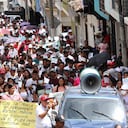 Marcha de 1200 desplazados en Nariño.