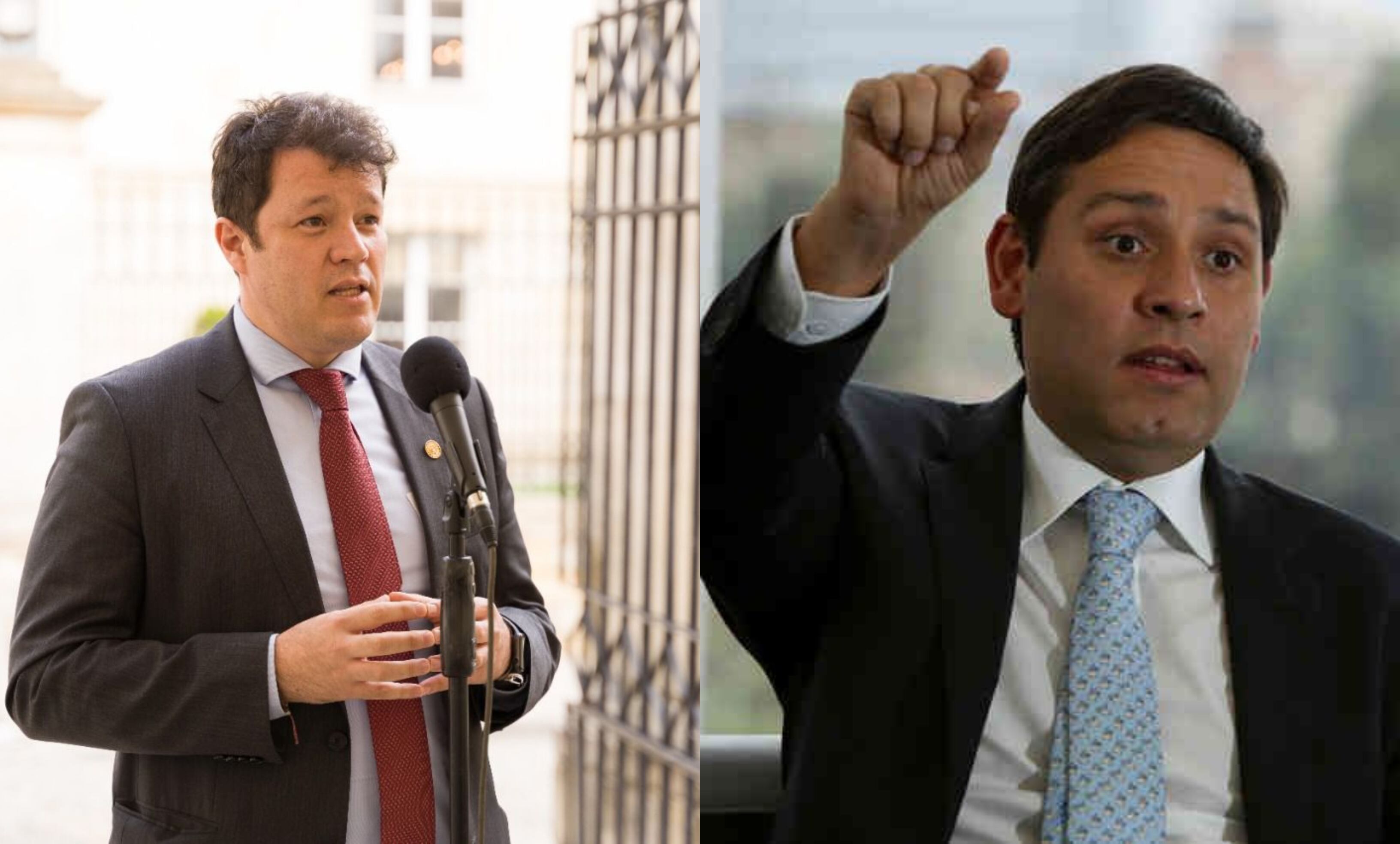 Víctor Muñoz y Mauricio Lizcano