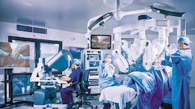 El sistema Da Vinci Xi es el asistente de cirugía robótica más moderno del país y se encuentra en la Clínica Shaio. Con él, los cirujanos realizan procedimientos quirúrgicos mínimamente invasivos con incisiones de menos de un centímetro.