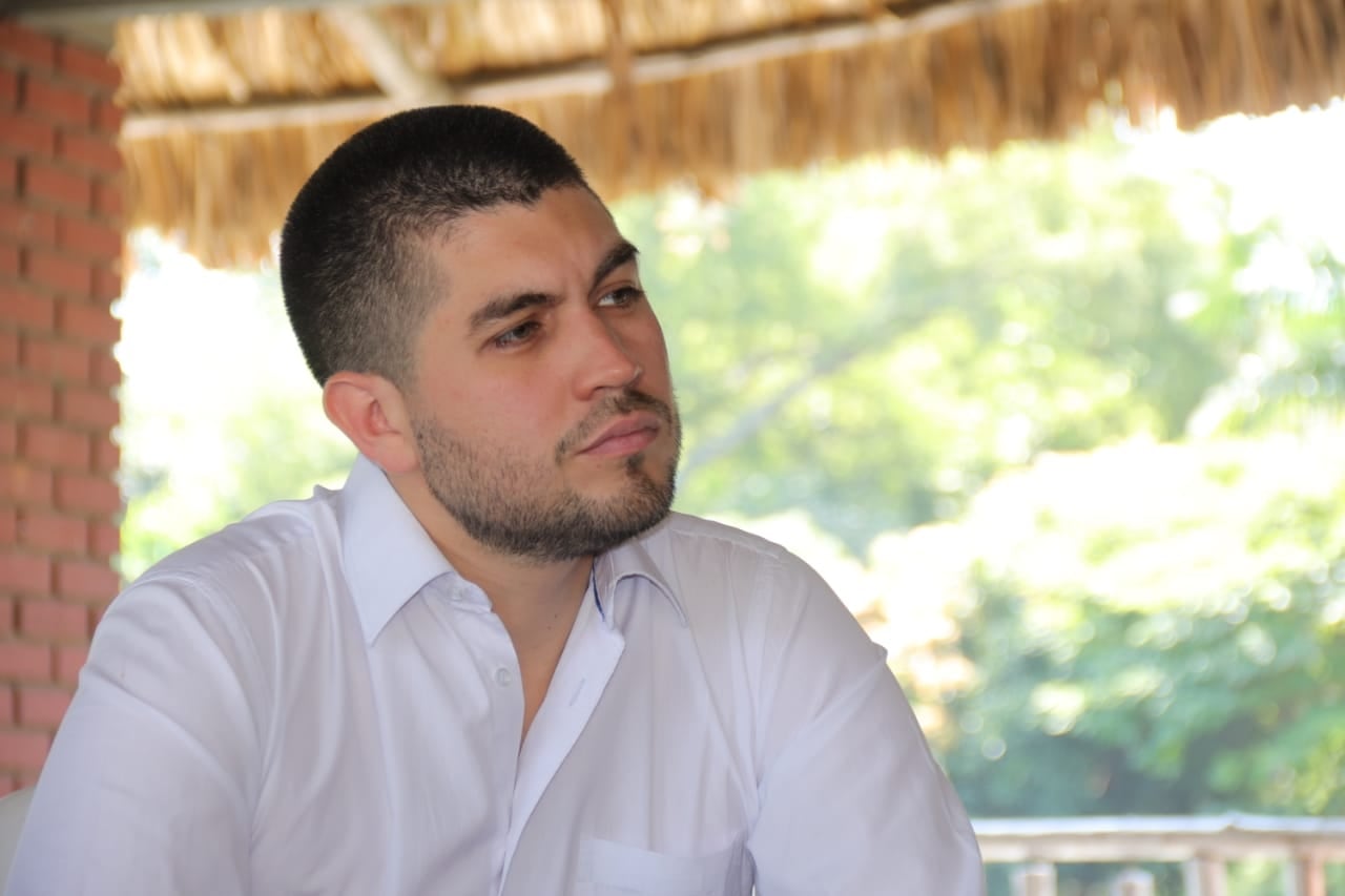 Óscar Escobar, alcalde de Palmira.