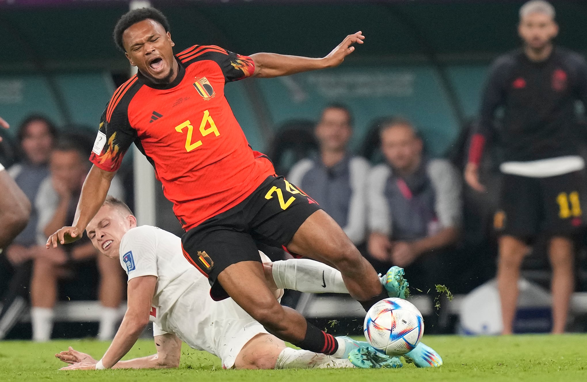 En imágenes : así se vivo este miércoles 23 en mundial de Qatar