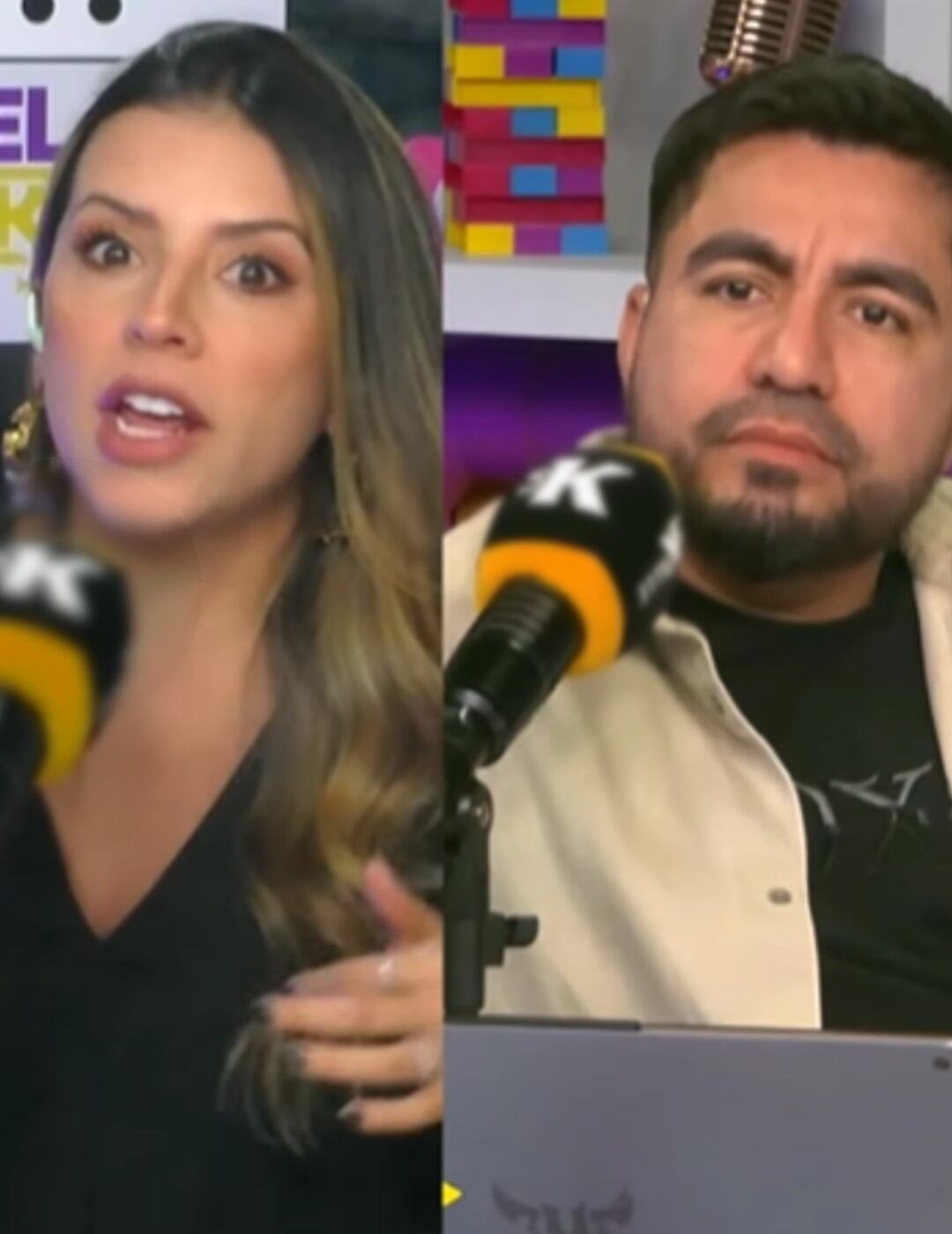 'Manu' Cardona y Jhovanoty tuvieron fuerte discusión.