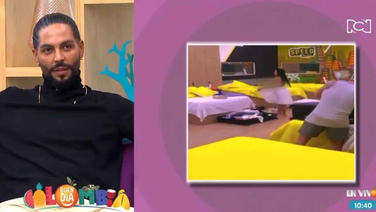 Marlon Solórzano reaccionó a imágenes de Karina García