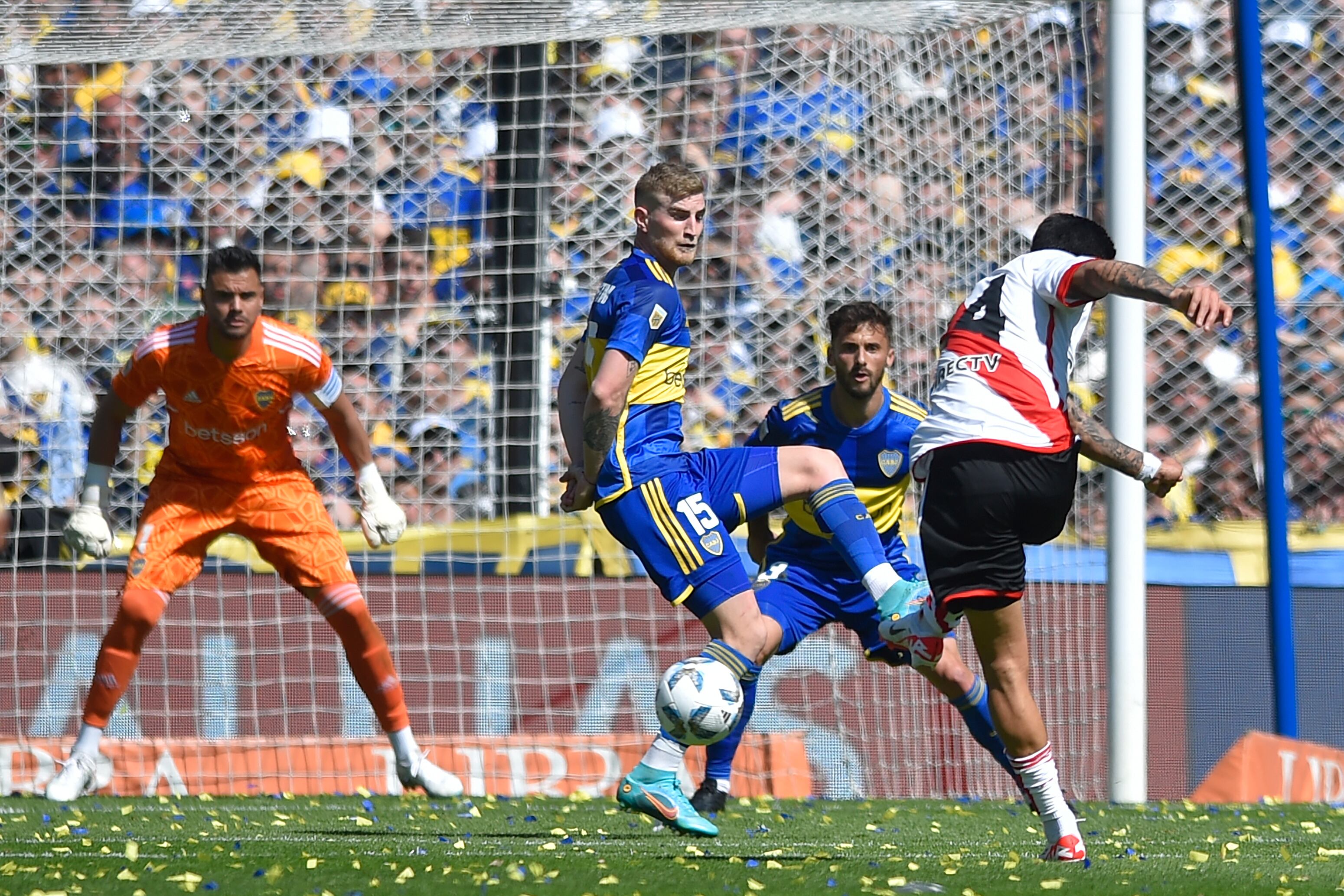 El superclásico argentino.