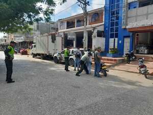 Policía realiza controles en varios sectores del municipio.