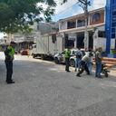 Policía realiza controles en varios sectores del municipio.