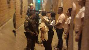 El menor fue puesto a disposición del Instituto Colombiano de Bienestar Familiar (ICBF).