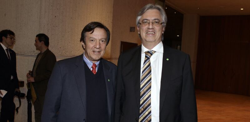 Paulo Laserna y Ricardo Alarcón. 